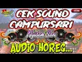 Lagu CEK SOUND - INSTRUMENT NYIDAM SARI || Langgam Campursari  Audio Glerrr !!!