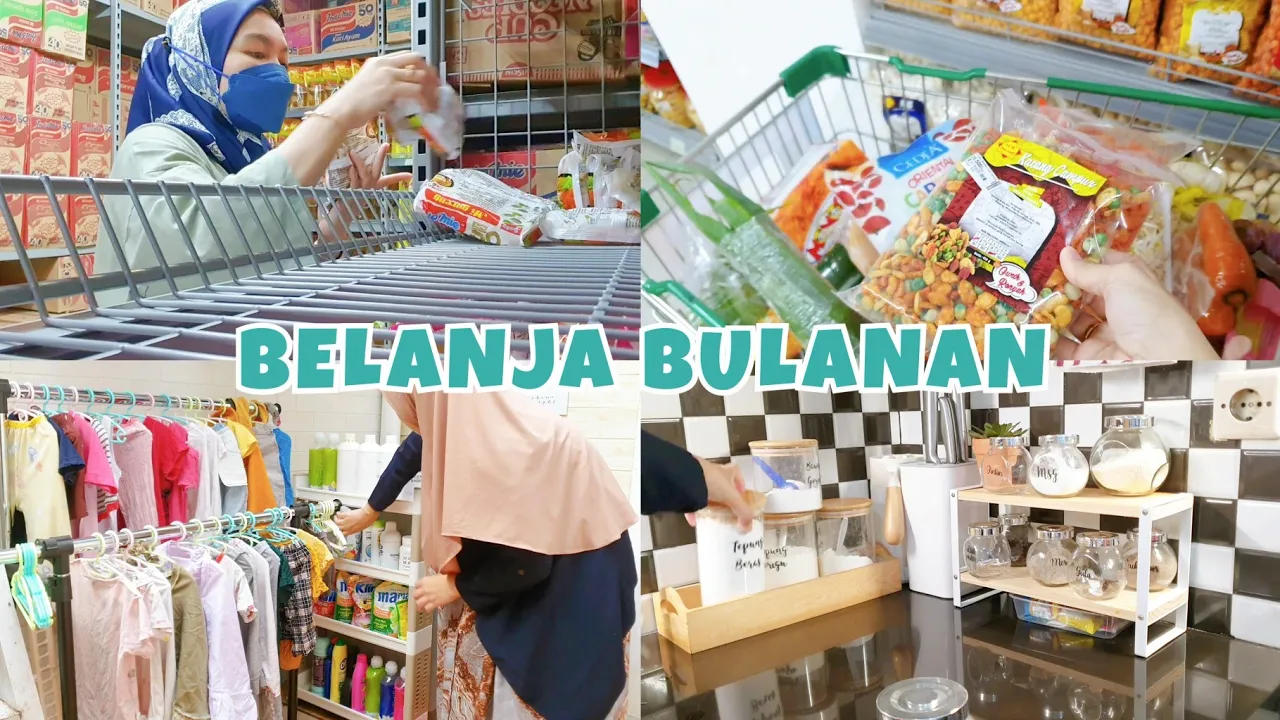 BELANJA BULANAN OKTOBER. GROCERY SHOPPING