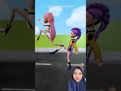 Lomba terbang gaya helikopter  😱‼️#dubbing #funny
