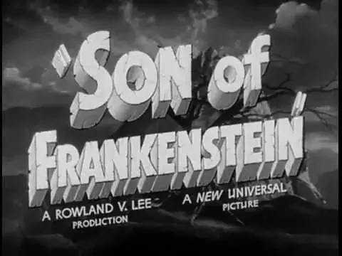Son of Frankenstein 1939 Trailer from 35mm Nitrate - HD