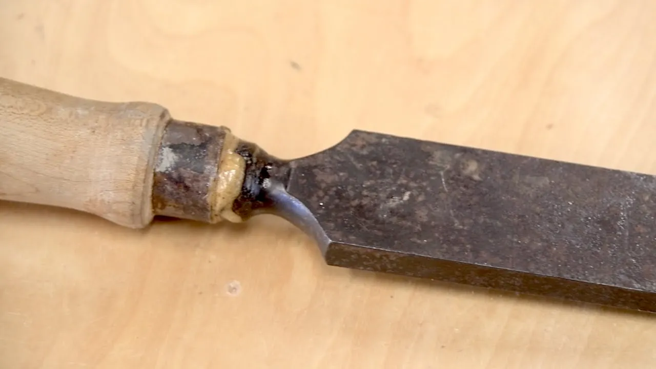 CHISEL RESTORATION: HOW TO BRING RUSTY TOOLS BACK TO LIFE!!!