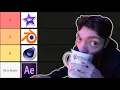 Editing Software Tier List - FT