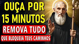 ORAÇAO MUITO PODEROSA CONTRA o Mal, Inimigos, Maldições, Atrai Prosperidade e Cura. SÃO BENTO.⭐