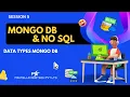 DATA TYPES Mongo DB