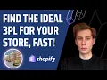 How to find the perfect 3PL for your Shopify store
