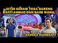 Download Lagu JKT48 SENAM YOGA BARENG RAFFI AHMAD DAN BAIM WONG, HARUKA DIANGKAT!