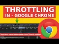 What Is Network Throttling Throttling In Google Chrome Improve Load Performance DevTools