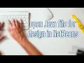 How to open Java file for design calculator form Java NetBeans