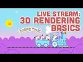 Coding Train Live 1 3D Rendering Basics