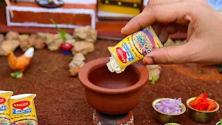 How to prepare Miniature Masala Maggi Noodles | Maggi recipe | Masala Maggi | The Tiny Foods