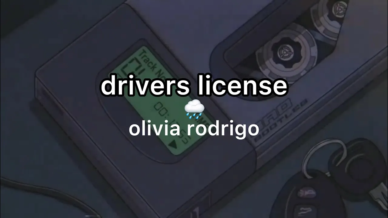 drivers license (slowed + reverb) raining  - olivia rodrigo