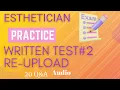 Esthetician Practice Written Test ReUpload