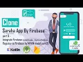 Clone Sarahah App By Firebase Part 9 Integrate Firebase Authentication Realtime Database