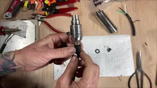 Let's clean and rewire the light on a Singer Model 99!