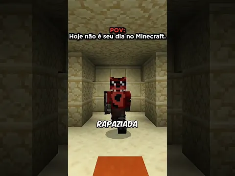 Eu só queria os ITENS do BAÚ. #shorts #minecraft