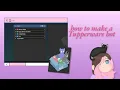 How to make a Tupper