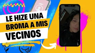 LE HIZE UNA BROMA TELEFÓNICA A MIS VECINOS CON ESTA APP!! 😱