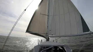 ep49 – Sailing Chesapeake – Deal MD – Norfolk VA – Hallberg-Rassy 54 Cloudy Bay – Nov 2018