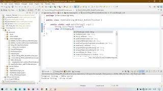 Reverse String Without Build-in Function Top 25 Java Interview programs Automation Testing Tamil