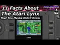 11 Facts About the Atari Lynx That You Maybe Didn t Know