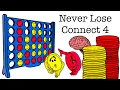How to Win Connect 4 Every Time