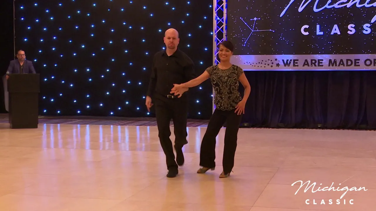 Michigan Classic 2019 Pro Am Novice Routine Judalyn Iddings with Matt Auclair