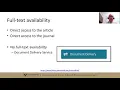Finding Full-Text in Library Databases