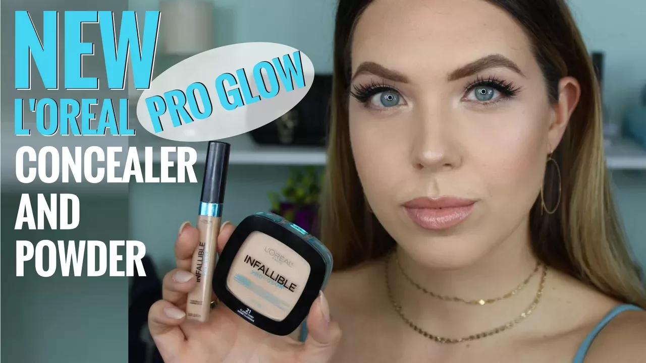 NEW L'oreal Pro Glow Foundation Review, Swatches, Demo & Wear Test!