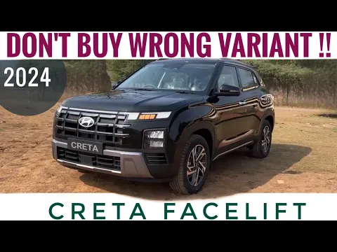 Download MP3 Hyundai Creta Facelift 2024 - Value For Money Variants | Creta 2024 Variants Explained | Creta 2024