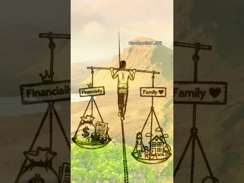 Real success is balancing family and finances..🖤🥀 #LifeLessons #WorkLifeBalance #FamilyLove #shorts