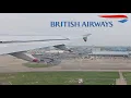 British Airways A320 Takeoff from London Heathrow 4K60fps