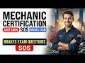 2026 Michigan SOS Mechanic Certification Brakes Study Guide And Real Exam Practice Questions