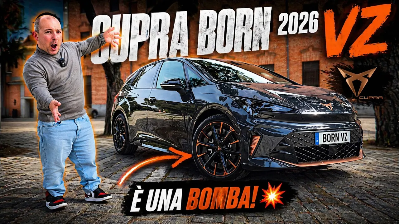 Cupra Born VZ 2026: non è più la stessa auto