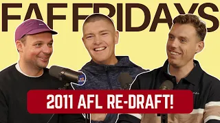 Re-drafting the 2011 SUPER draft with industry experts Ft Adam Tomlinson
