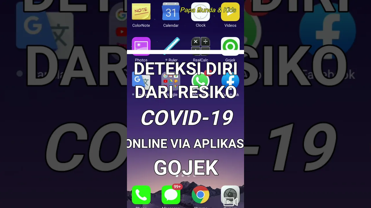 Cara Deteksi Dini Corona  Covid 19  Gratis Mandiri Secara Online. 