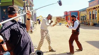 the harder they fall behind the scenes