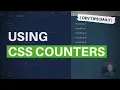 DevTips Daily Using CSS Counters