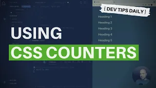 DevTips Daily Using CSS Counters