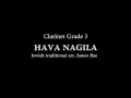 Download Lagu Hava Nagila for clarinet and piano
