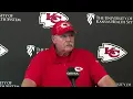 Chiefs TE Travis Kelce hyperextended his knee during practice Tuesday