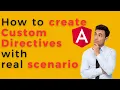 Create Custom directive What is directive in angular create custom directive for error class