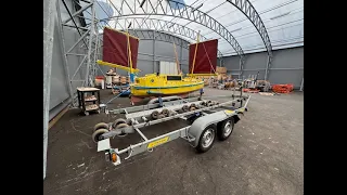 The Trailer and a Slip for the Boat.