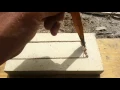 Making a 3 fire brick forge