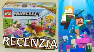 LEGO Minecraft Rafa koralowa 21164 / RECENZJA