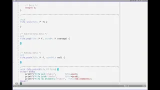Implement a in C - Part 1