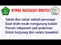HYMNE MADRASAH DINIYAH DAN LIRIK || 2022 || Kuluruskan niat