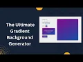 Random Gradient Background Generator HTML CSS JavaScript With Source Code