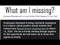 Voluntary Reassignment What Happens to Your GS Pay and Step Increases
