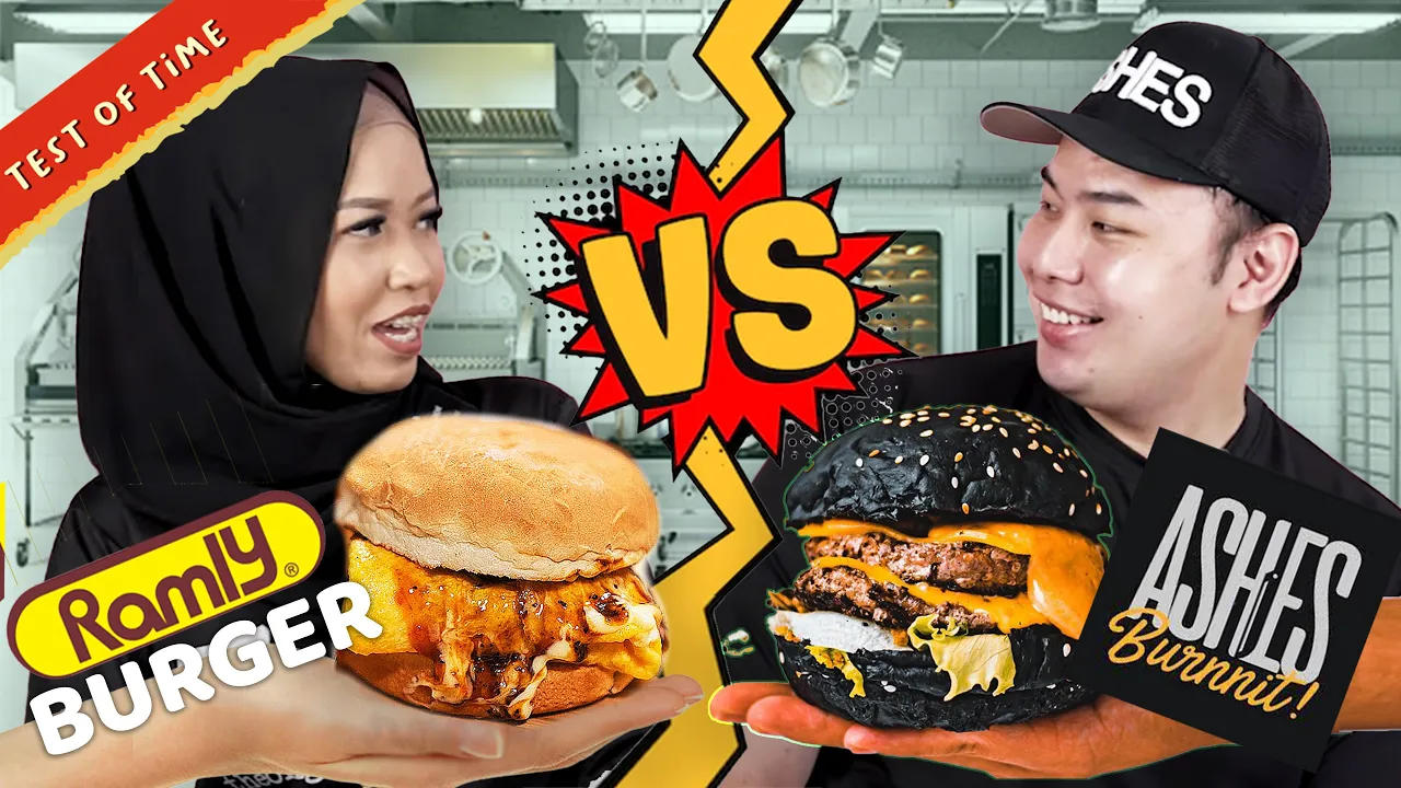 Old School $4.50 Ramly Burgers VS $6.50 Gourmet Charcoal Burgers   Test Of Time   EP 2