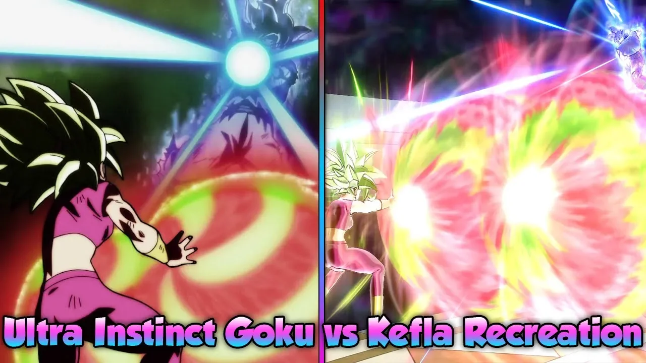 Ultra Instinct Goku vs Kefla! Goku Eliminates Kefla! Reenacting Epic Fights! - Xenoverse 2